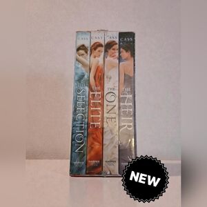 New sealed Cass THE SELECTION books 1-4 YA romance set books